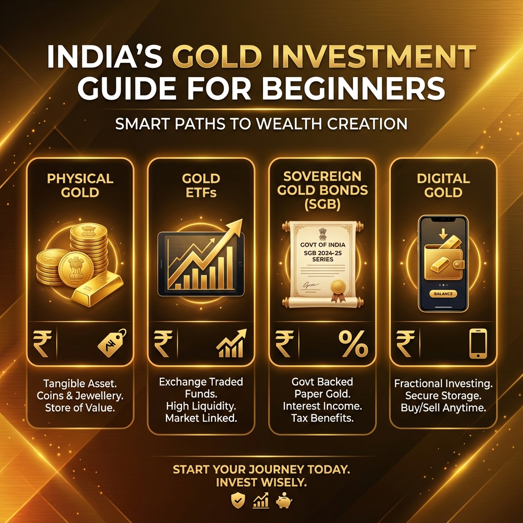 Gold Investment Guide for Beginners in India (2026)